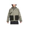 Nike Tech Storm Fit Hooded Windproof Waterproof Loose Long Sleeve Jacket Men Jacket Light-Army-Green Black HM9474-320