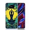 Meditation Yoga Girl Phone Case For Xiaomi Poco F7 Ultra X7 X6 Pro X5 Redmi 15 15C 13 13C 12 12C 10 10A 10C 9 9A 9C 9T Shell Poc