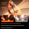 Torras AR Anti-Reflective Full-Coverage Lens Protector for iPhone 17 Pro Max Aluminum Alloy Silver White