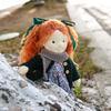 BlissfulPixie Waldorf Doll Cute Plush Toy for Perfect for Kids - Diana, Handmade, 30cm, Soft, Girls,