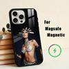 Чехол для телефона A-A-AaliyahS H-hip pop для iPhone 17, 16, 15, 14, 13, 12, 11 Plus, Pro Max Магнитный для Magsafe Беспроводная зарядка