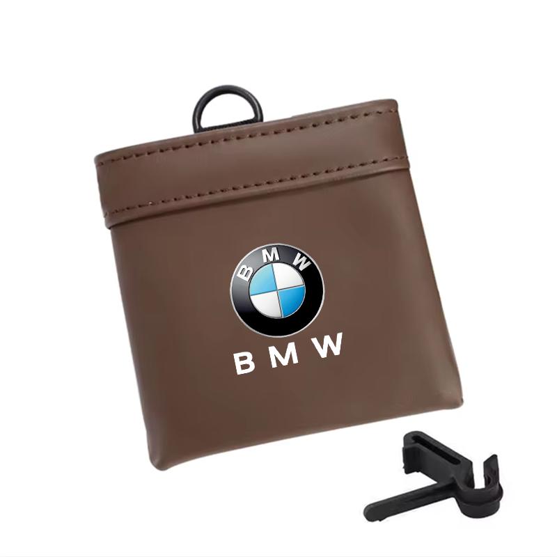 Car Vent Organizer Phone Pocket Glasses Card Key Storage Bag For BMW e46 e90 e60 f30 f10 e39 f20 e36 g20 g30 e87 e92 Accessories TU0