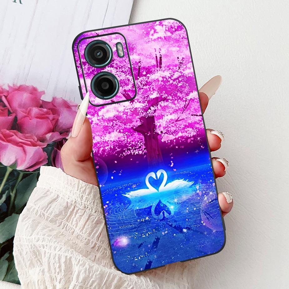 Для Motorola Moto G05 4G Чехол MotoE15 Новый Роскошный Расписной Чехол Мягкий ТПУ Чехол для Телефона Для Motorola Moto E15 MotoG05 Задняя Крышка Сумки