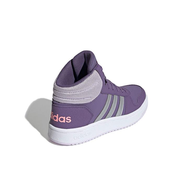 adidas Neo Hoops 2.0 Дышащие кроссовки средней высоты для скейтбординга детские Детские EH0170