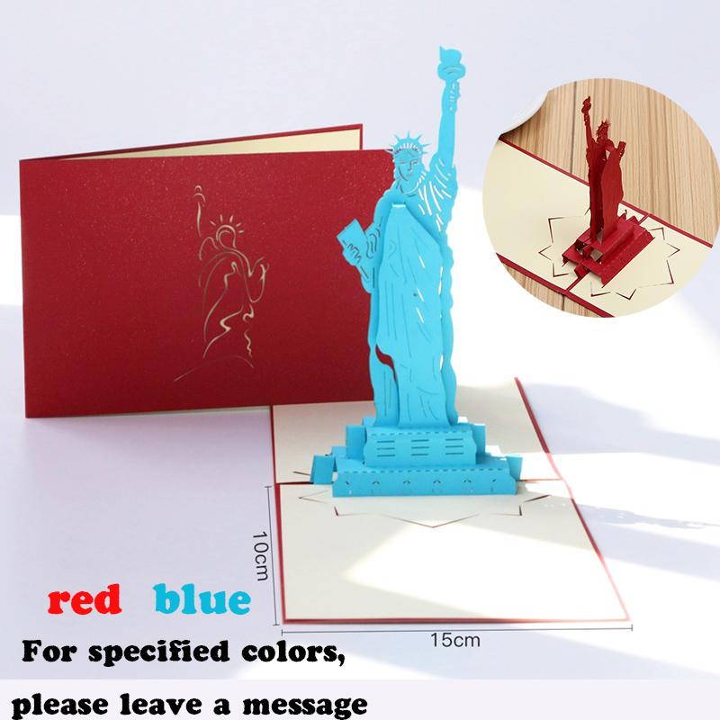 Вы pop-up 3D открытка на День Рождения 3D миниатюры Пригласительные открытки Достопримечательности мира Визитная карточка Подарки для мальчика Поздравительная открытка Туристическая открытка