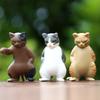 Социальный Кот Креативная Игрушка-Сюрприз ПВХ Фигурка Декор для Стола Автомобильная Витрина Коллекционное Искусство Для Взрослых