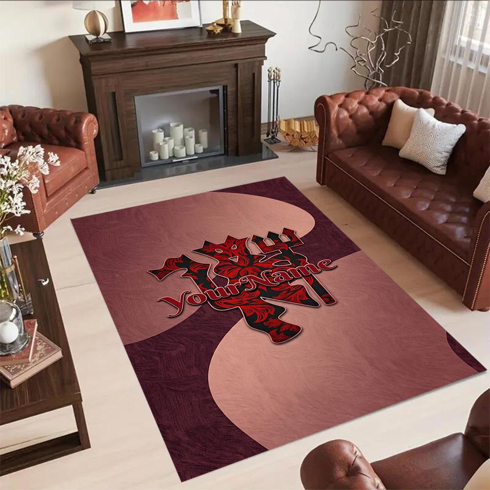 Manchester Personalized Name Area Rug Suitable for Outdoor Bedrooms Entryway Decorate room Antislip Carpet Office home decor