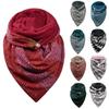 Fashion Women Soild Dot Printing Button Soft Wrap Casual Warm Scarves Shawls