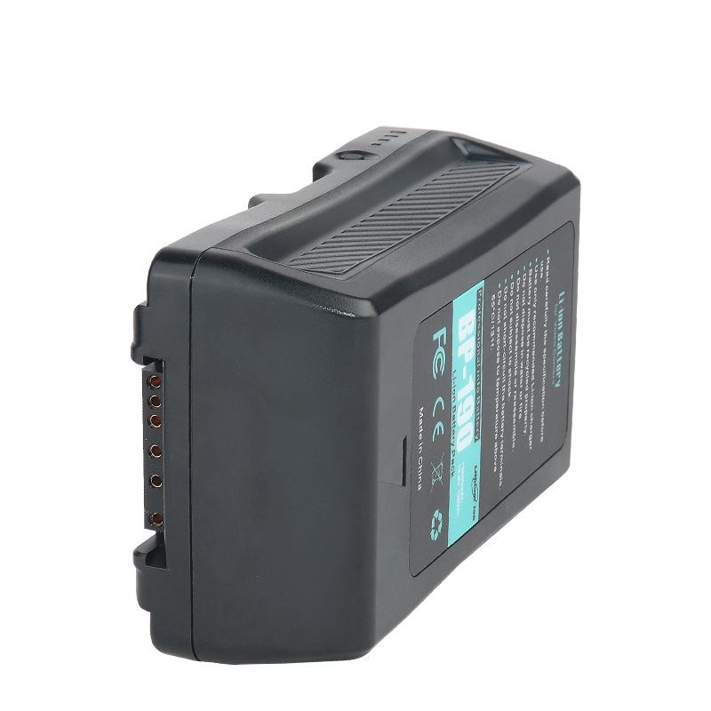 BP190 V-Mount Battery for Sony Camcorder, Aputure Fill Light, NanGuang Photography Light, 14.8V External Power Source