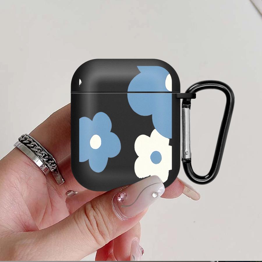 Синий Розовый Цветочный Чехол Для Airpods 3 Pro 1 Pro3 4 2 Pro2 Чехлы Для Наушников Обложка