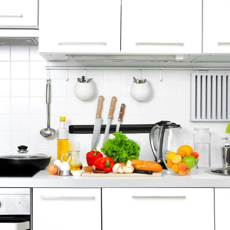 Мощный Магнитный Магнитный Блок для Ножей из Нержавеющей Стали Настенный Кухонный Магнит Магнит Удобный и Практичный Держатель для Ножей