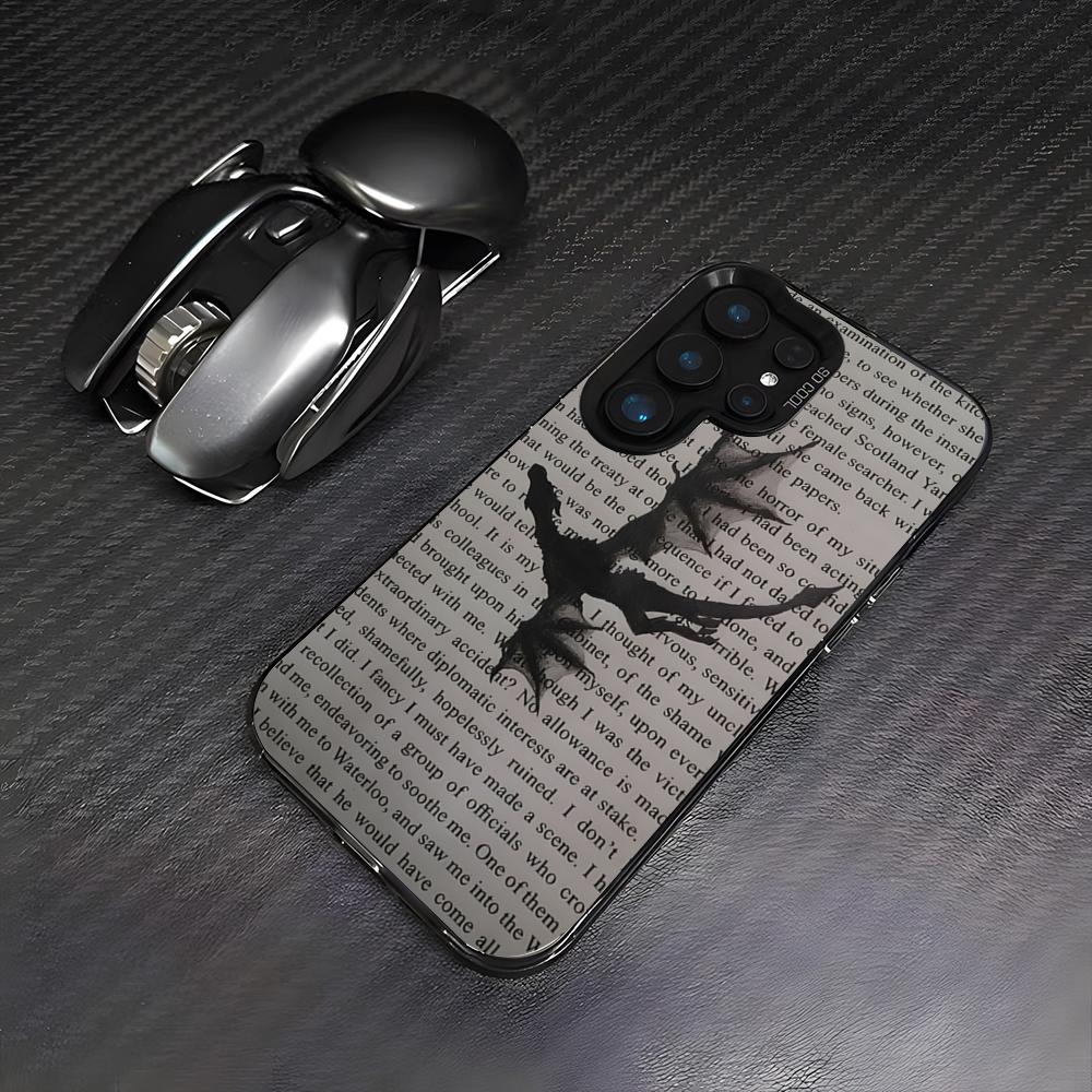 Fourth Wing Dragon Phone Case For Samsung A25 A33 5G A54 A36 A35 A56 A52 A14 Shockproof Colorful Cover
