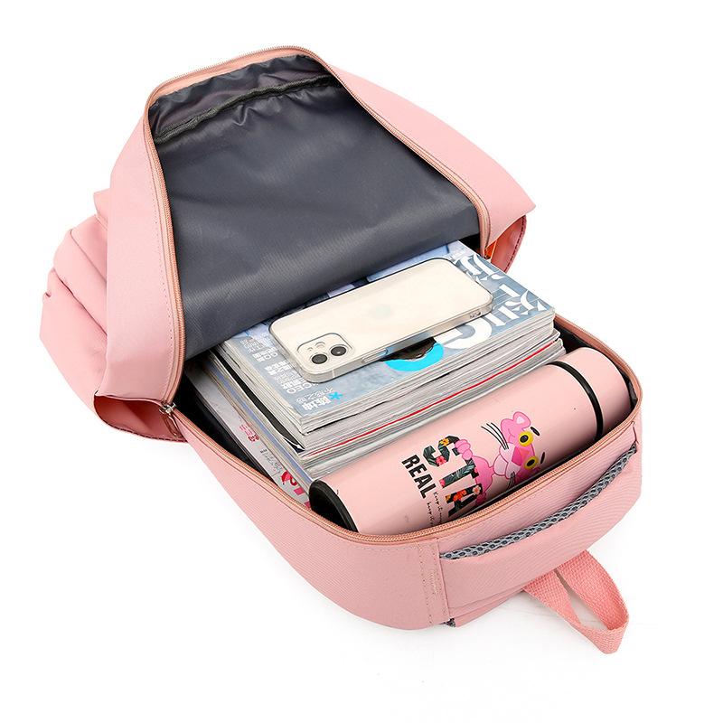 Новый рюкзак, модный большой рюкзак, прочный водонепроницаемый, школьный рюкзак для школьников средней школы, повседневный трендовый рюкзак