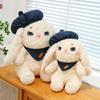 Cartoon Beret Cute Rabbit With Carrot Pattern Scarf Plush Toy Children For