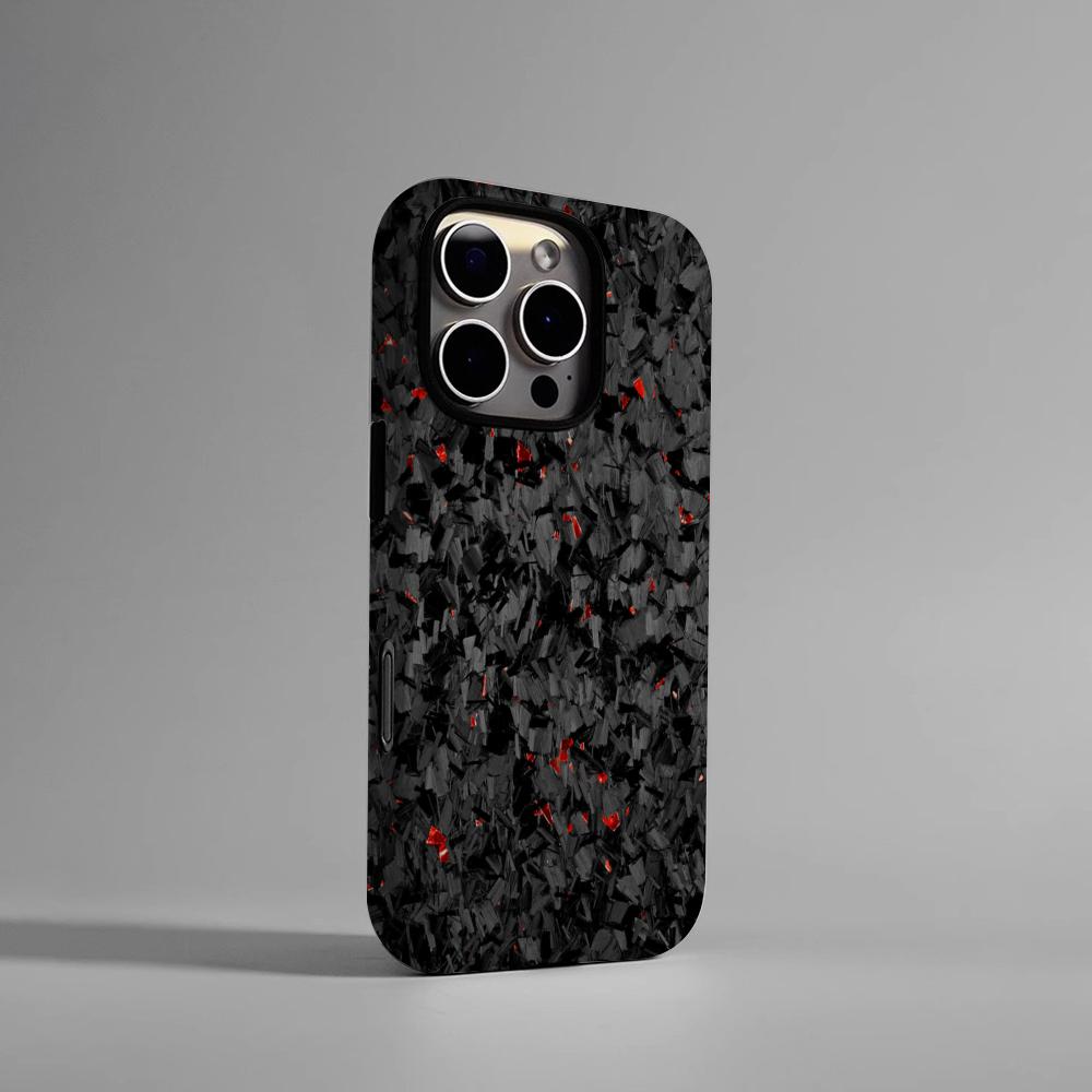 Чехол для телефона с рисунком под карбон, жесткий ПК, для IPhone 16Promax 16 15 14 13 12 11 Pro Max Plus, глянцевая HD крышка