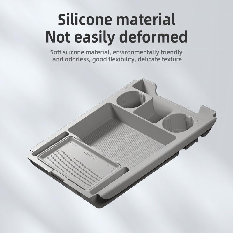 Suitable for Lynk & Co 900 Center Control Storage Box Armrest Box Lower Storage Box Car Interior Decoration Supplies Accessories