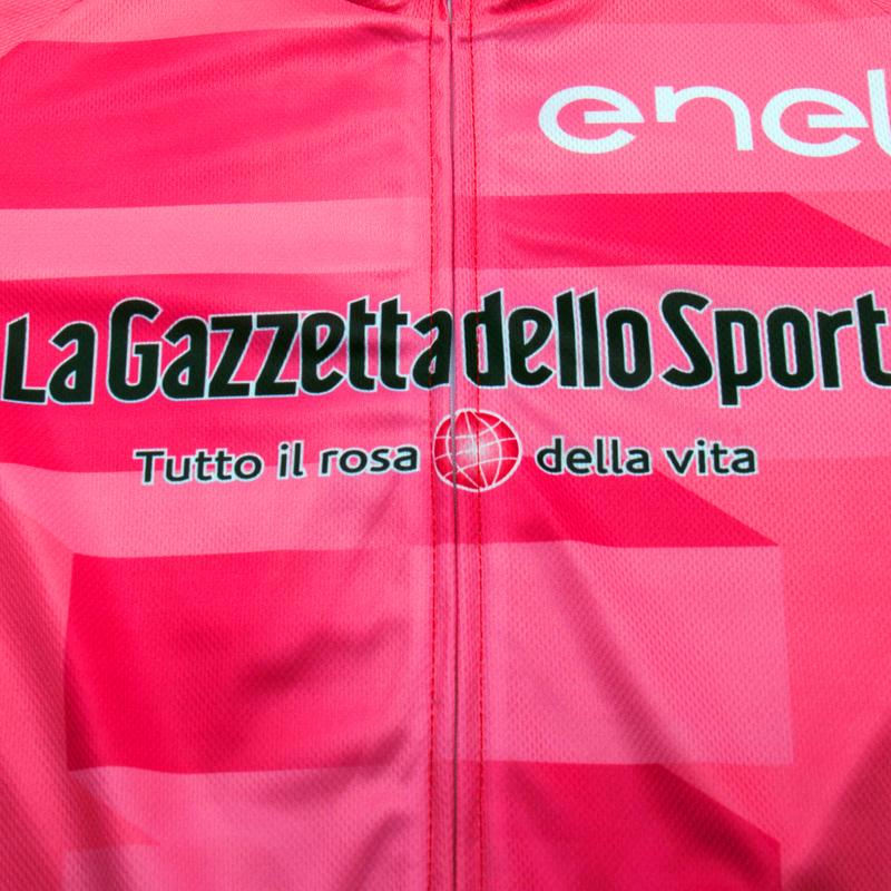 Pink Tour De Giro D'ITALIA Men Cycling Jersey Short Sleeve Summer Bicycle Jersey Road Bike Cycling Clothing Breathable Shirt