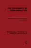 Книга The Philosophy of Open Education (International Library of the Philosophy of Education Volume 15)