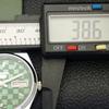 ВОССТАНОВЛЕННЫЕ МУЖСКИЕ ЧАСЫ SEIKO 5 AUTOMATIC, СДЕЛАНО В ЯПОНИИ, ЗЕЛЕНЫЙ ЦИФЕРБЛАТ, ИЗГОТОВЛЕНЫ НА ЗАКАЗ a440057-2