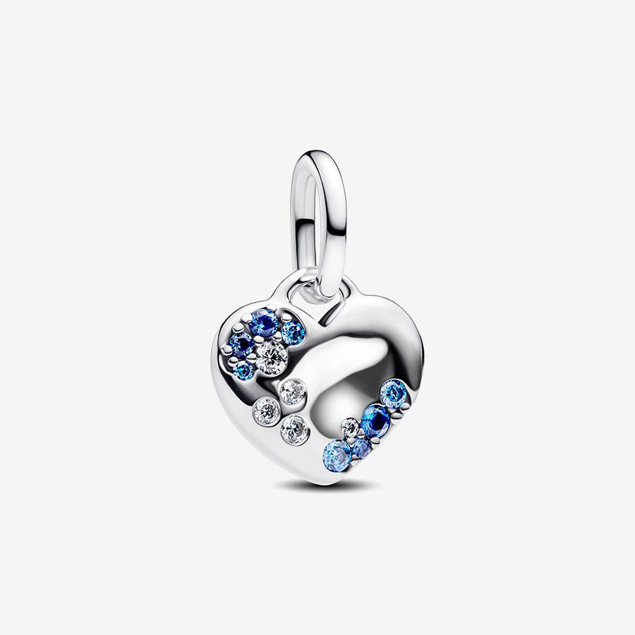 New 925 Silver Sparkling Love Heart Puppy Butterfly Beads Rose Turtle Cannibal Flower Pendant DIY Exquisite Charm Jewelry