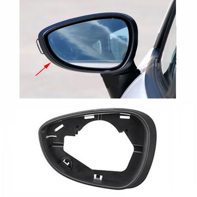 Матовый черный левый корпус зеркала заднего вида подходит для Ford Fiesta Mk7 2009-2017