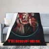 Terrifier Horror Movie Super Warm Plush Throw Blanket for Kids and Adults Flannel Sofa Bedspread Cover for Couch Chair