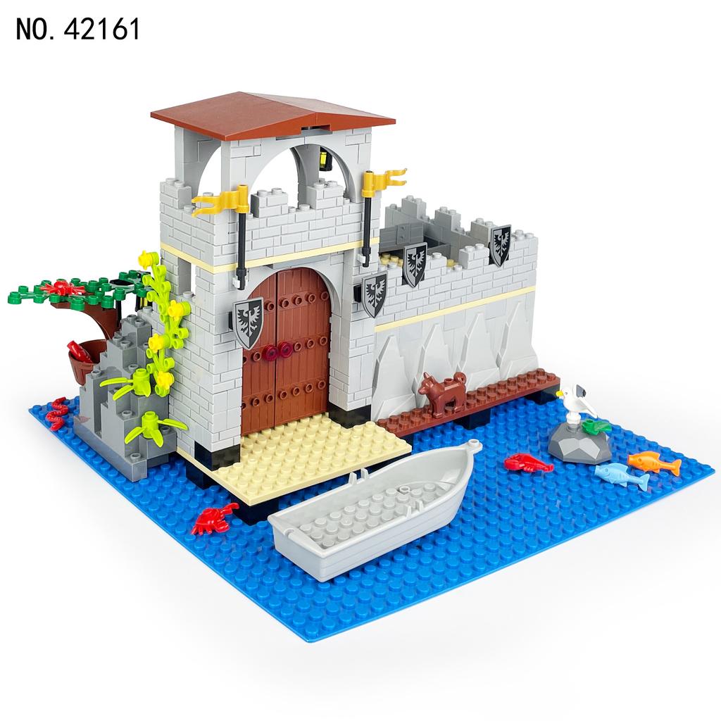 42161 Детские строительные блоки средневекового римского водного замка