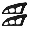 1/2/3Pcs Eyeshadow Stencil Tool Reusable Beginner Eyeshadow Assistant Eyeshadow Drawing Guide Helper Shaper Silicone Eyeshadow Mapping Template