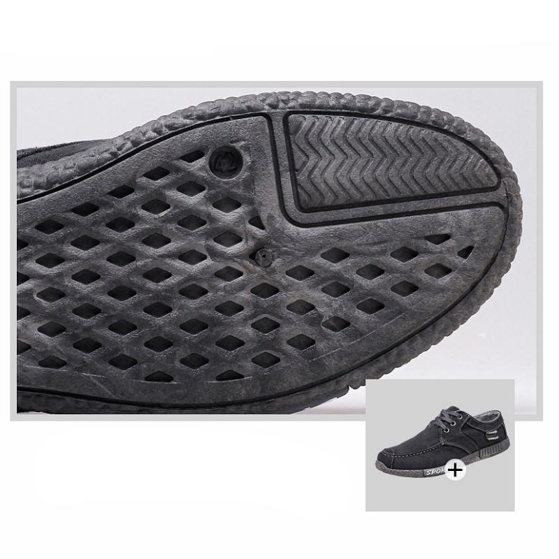 Мужская обувь MarryDay, джинсовая повседневная мужская обувь на шнуровке, плимсоллы, дышащая мужская обувь