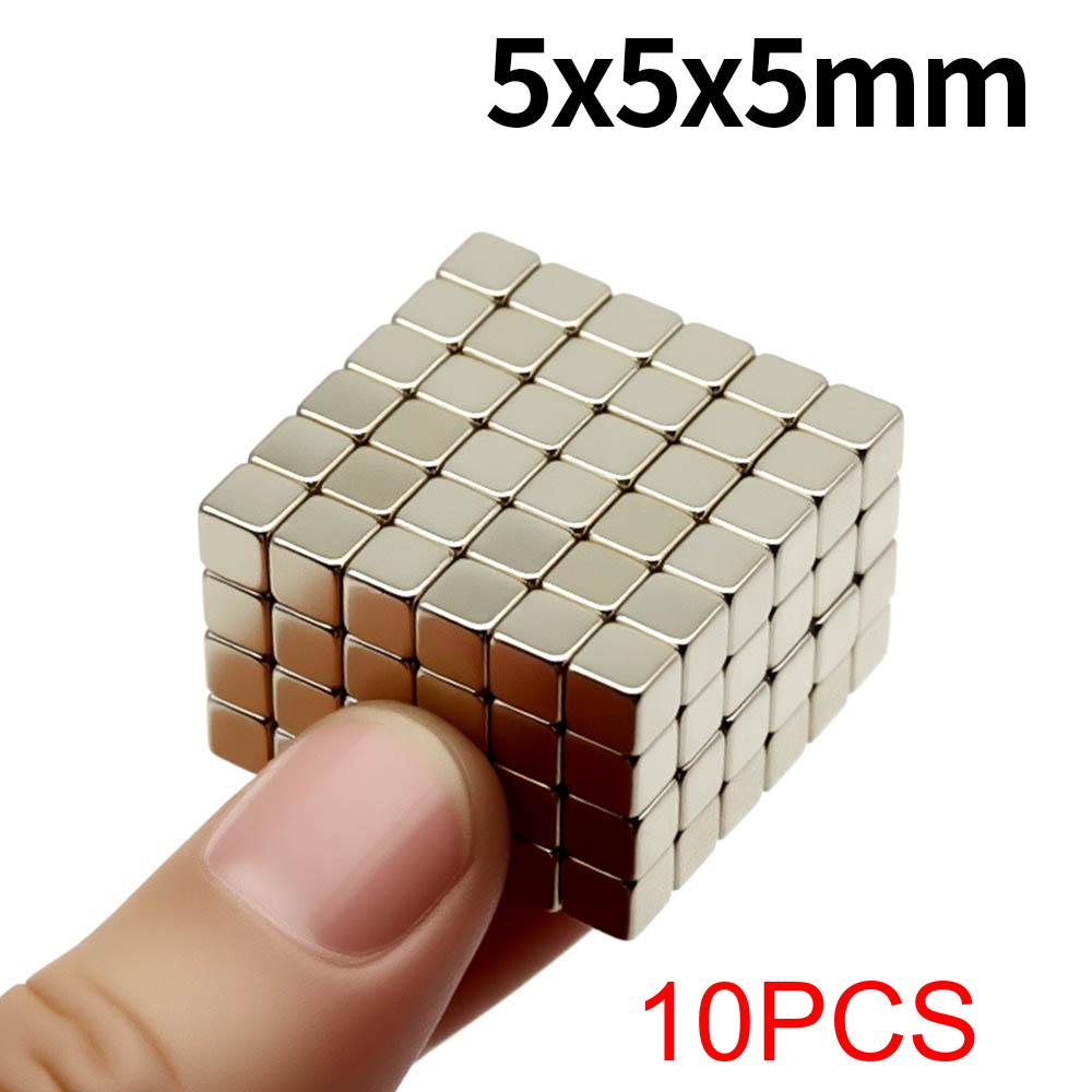 5x5x5мм Суперсильный Неодимовый Магнит N35 NdfeB Постоянный Магнит imanes Блок Мощные Магниты Магнит на Холодильник