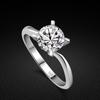 High Quality Classic Women 'S 925 Sterling Silver Ring Aaaaa Cubic Zircon Ring Wedding Ring Jewelry Gift Free Gift Box