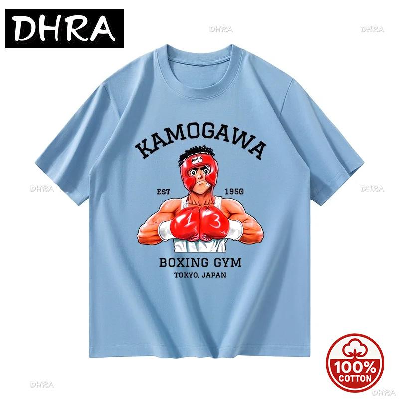 Boxing Cotton Loose Soft Tshirts Unisex Fashion Print Short Sleeve Tshirts Casual Harajuku Streetwear Tshirt Top Camisole Y2k