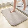 Plush Absorbent Non-Slip Bathroom Floor Mat