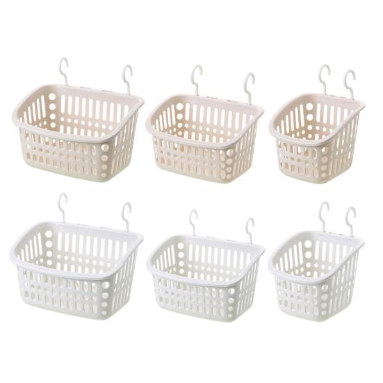 Подвесная корзина для хранения Большая вместимость Высокая грузоподъемность Полая вентилируемая Водонепроницаемая Легко чистится Органайзер для корзины для хранения