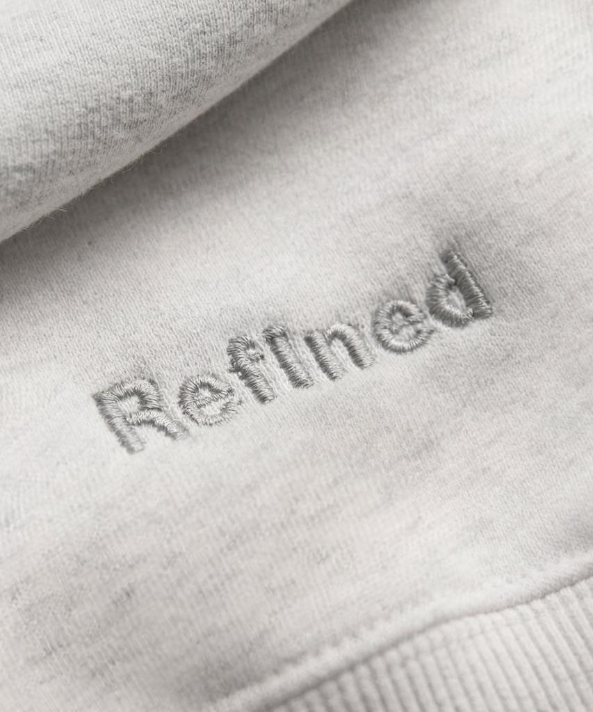 PRINOAR Refined Oblique Curved Sweatpants - Oatmeal
