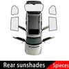 Автомобильный солнцезащитный козырек для Toyota Land Cruiser Prado 120 J120 MK3 2003~2009 LC120 FJ120 Защита от солнца Накладка на боковое стекло Автоаксессуары 2005