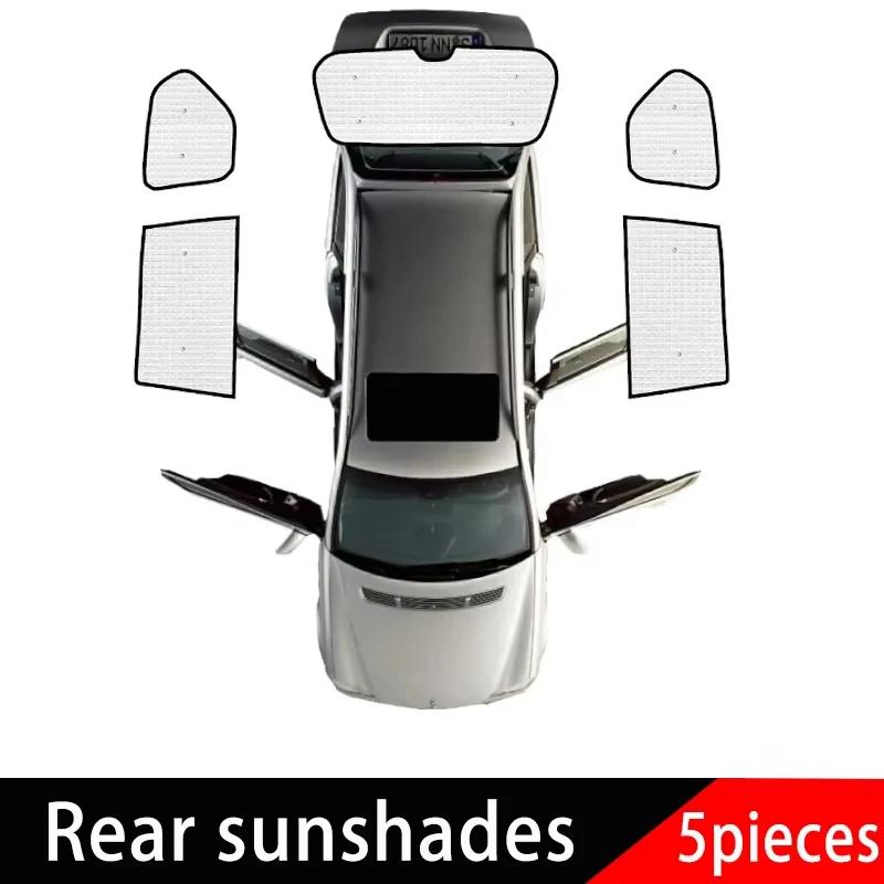 Автомобильный солнцезащитный козырек для Toyota Land Cruiser Prado 120 J120 MK3 2003~2009 LC120 FJ120 Защита от солнца Накладка на боковое стекло Автоаксессуары 2005
