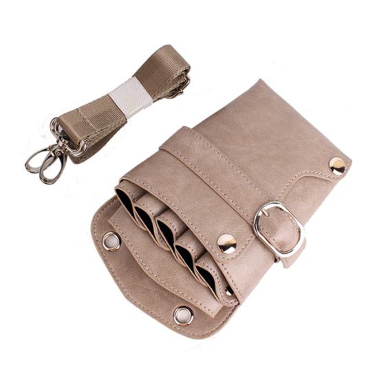 Парикмахерские ножницы, парикмахерский инструмент, кобура, сумка из искусственной кожи, поясная сумка через плечо
