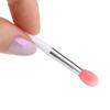 Dust-proof Cover Makeup Creative Silicone Lip Brush Exfoliating Lipstick Brush Lipstick Brush Set