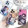 Чехол для телефона Shizuku Kuroe Marin Kitagawa для iPhone 17,16,15,14,13,12,11 Plus,Pro Max,XS, Мягкий черный чехол