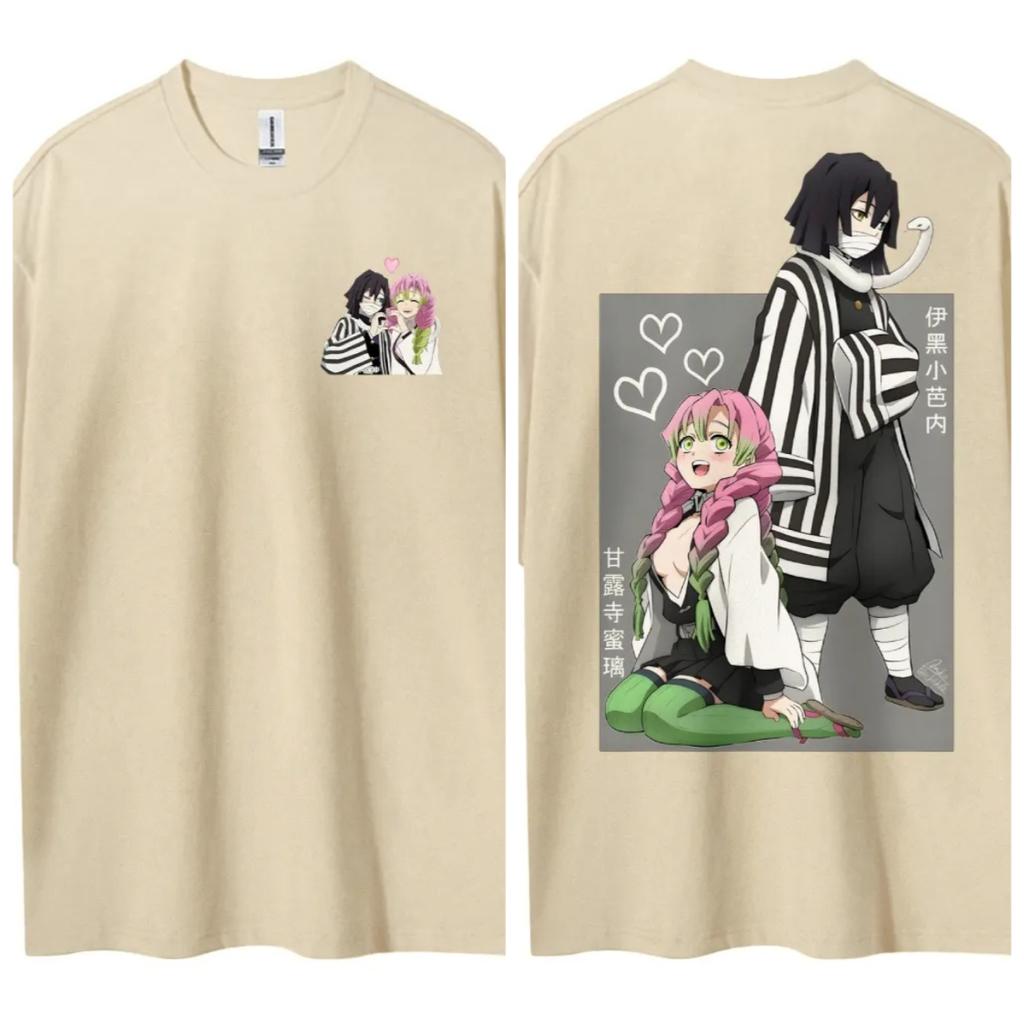 Demon Slayer Anime Classic Characters Printed Tshirt Mens and Womens Tshirt Mens Top Sports Tshirt Mens Tshirt Harajuku