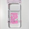 Красочный Чехол для Телефона More Amor Por Favor Для iPhone 17 Pro max 17 Air 17Pro 17 Розовый Цитата о Любви Ударопрочный Прозрачный Жесткий Чехол Fundas