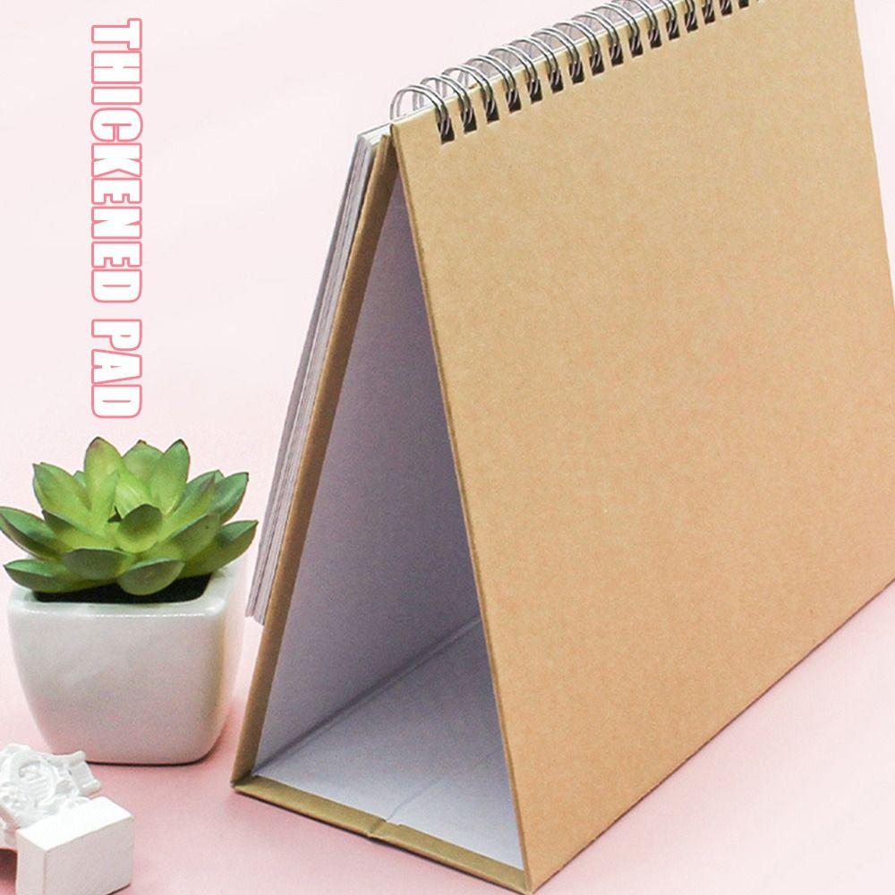 Многофункциональный планировщик, органайзер для календаря на 2025 год, модный настольный бумажный календарь для домашнего офиса