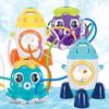 Cross-Border Space Rocket Rotating Sprinkler - Fun Outdoor Water Toy for Kids