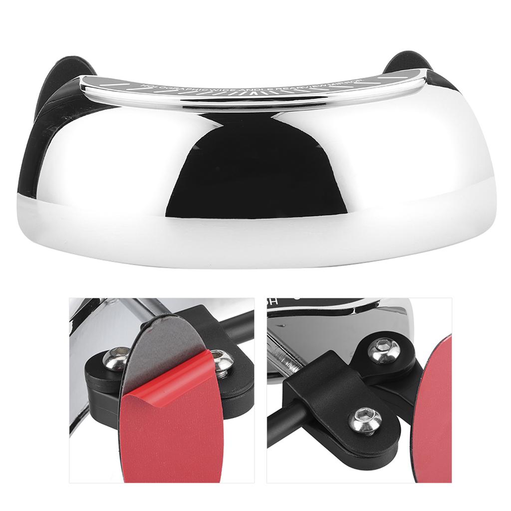 180 Degrees Blind Spot Mirror Adjustable Rearview Windshield Safety Mirrors Fit for Honda XADV 750 750 XL