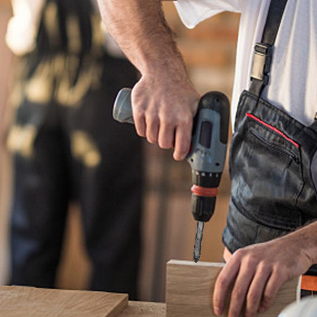 Набор из 5 сверл с уникальной эксцентриковой конструкцией для точного сверления