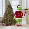 New Christmas Green Monster Doll Collectible Christmas Grinch Plush Toy Children's Christmas Cartoon Gift Doll Kids Holiday Gift