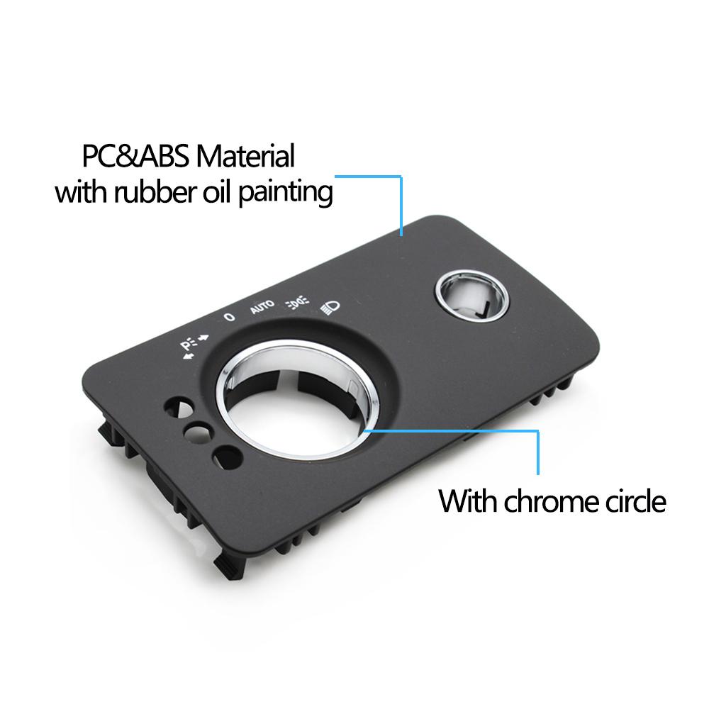 Приборная панель автомобиля, переключатель управления фарами, панель, накладка для Mercedes Benz W251 R-Class R280 R300 R350 R400 R500