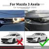 Настоящая мягкая карбоновая наклейка для Mazda 3 Axela BP 2019 2020 2025 2025 2025 2025 2025 Декоративная накладка на фары автомобиля 'Брови' Аксессуары