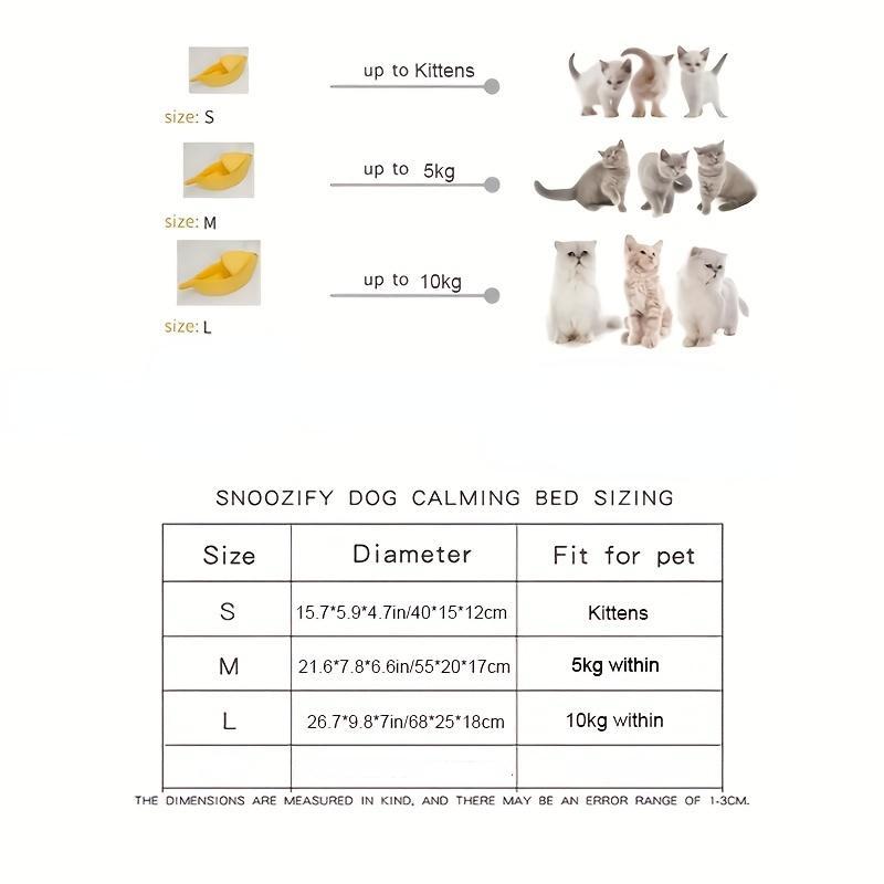 1 шт. забавная кровать-банан для кошек, домик для щенка, подушка для питомника, милый уютный коврик для кошек, теплые прочные портативные подушки для купания для домашних животных, принадлежности для подушек